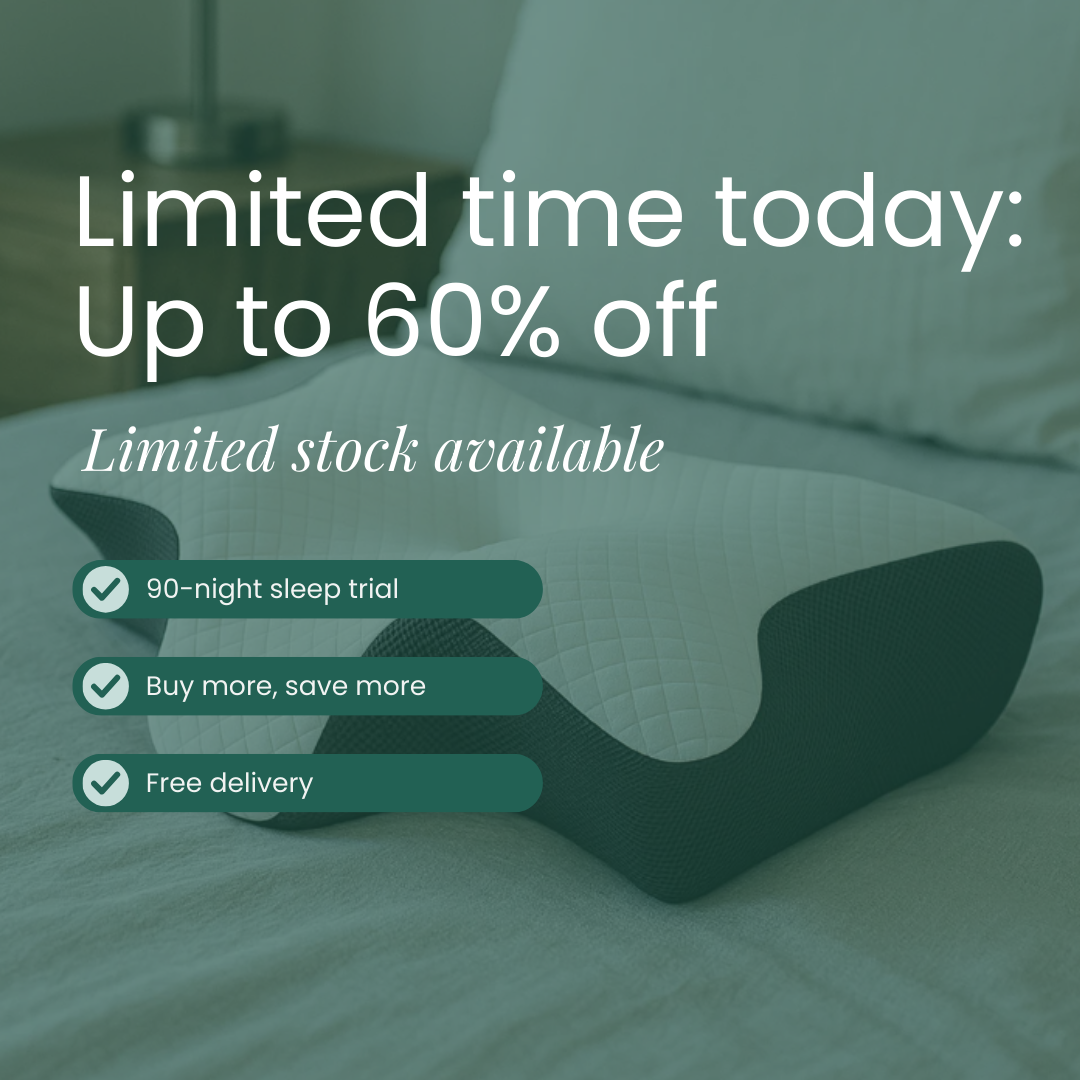 SleepFlow - Premium Pillow for Pain Relief