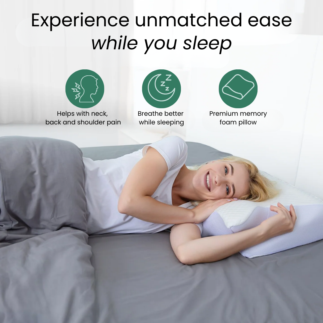 SleepFlow - Premium Pillow for Pain Relief
